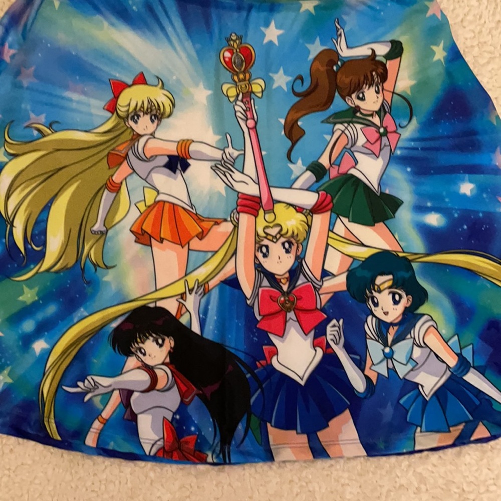 Sailor Moon Sailor Squad Skirt View 2